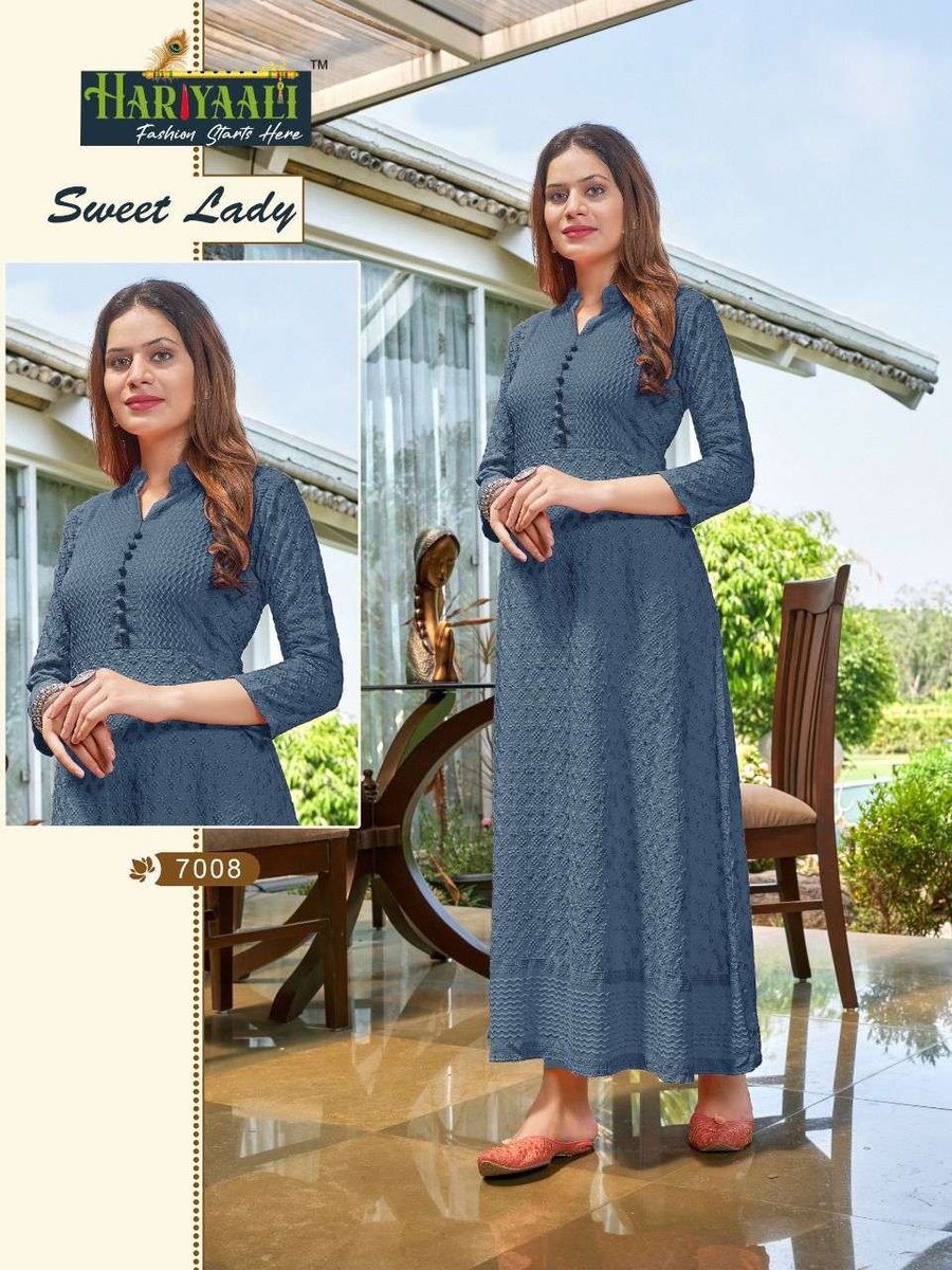 Hariyaali Fashion Sweet Lady 7002-7018 Series 7