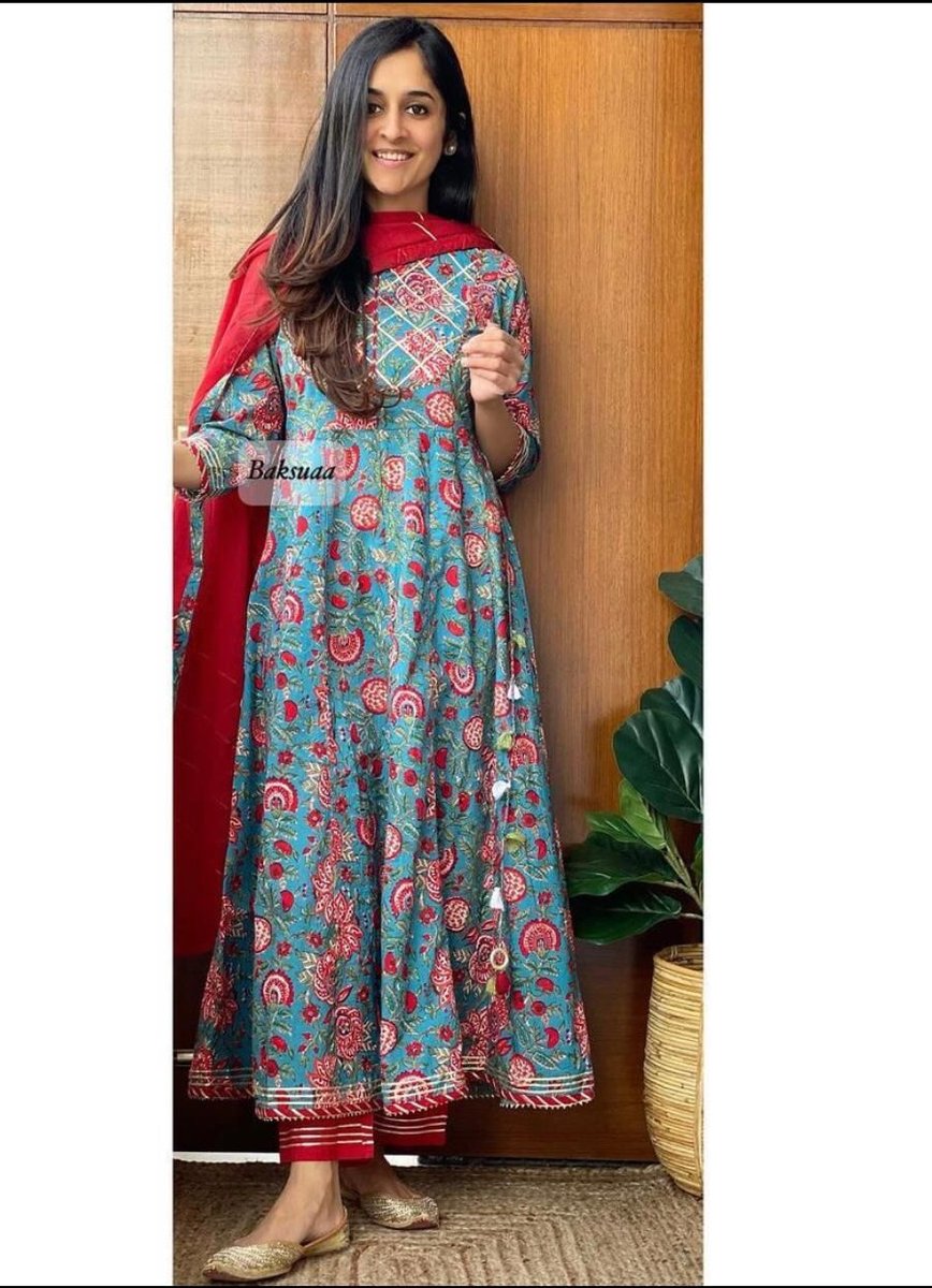 Bollywood  Designer Gown With Dupatta 1