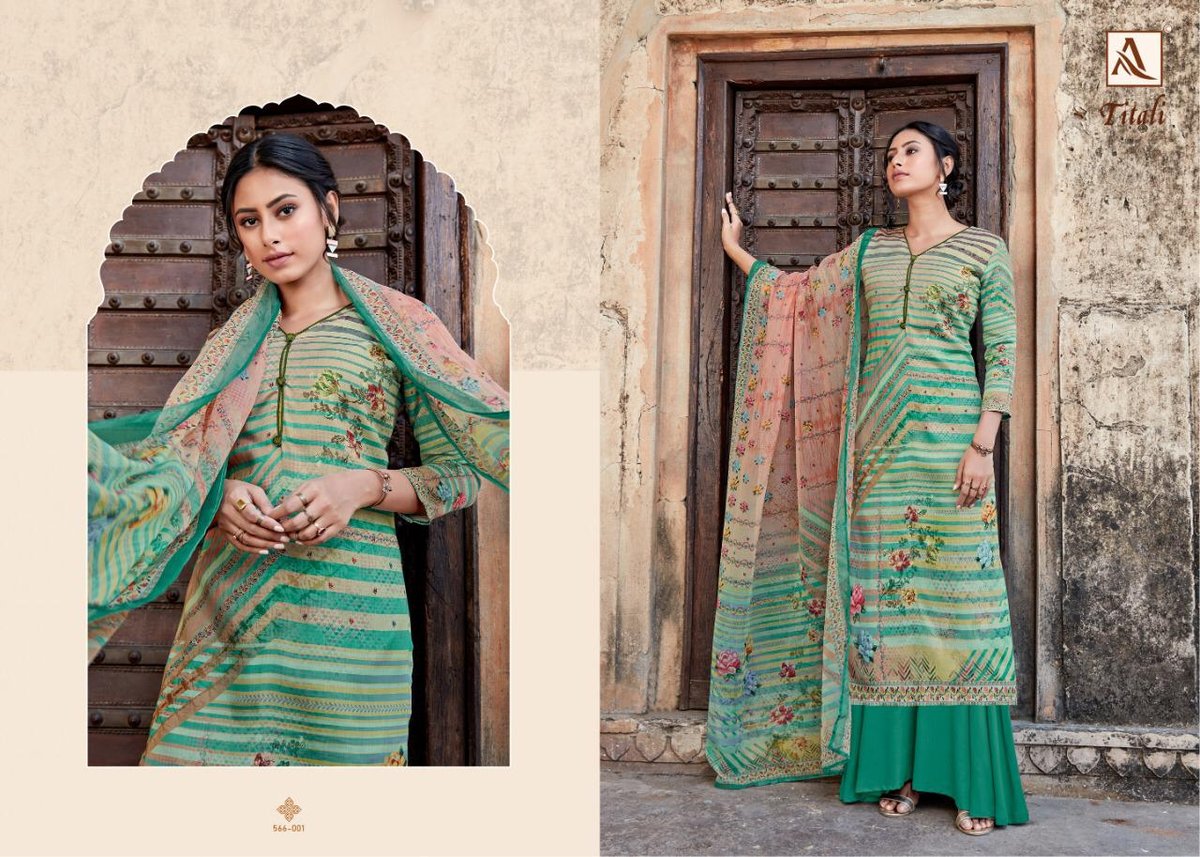 Alok Suits Titali 566-001 to 566-010 Series 1