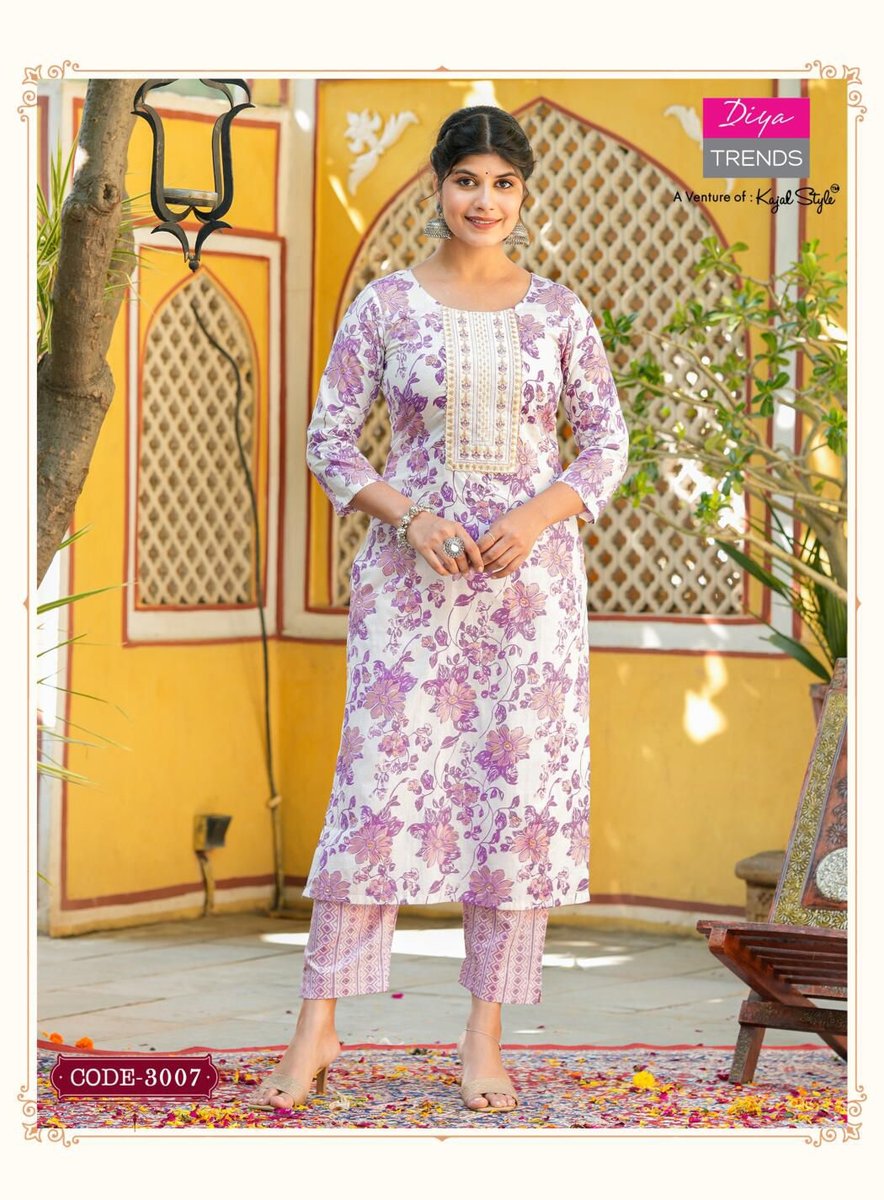 Diya Trends Cotton Candy Vol-3 3001-3008 Series 7