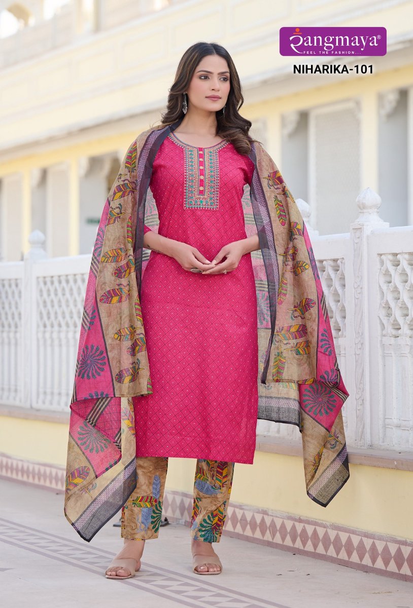 RANGMAYA FASHION NIHARIKA 101 TO 108 1