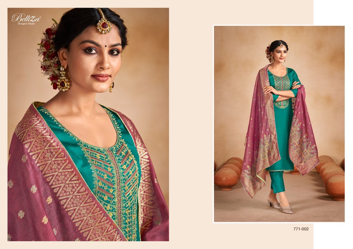 Belliza Designer Saadgi 771-001 to 771-008 Series 2
