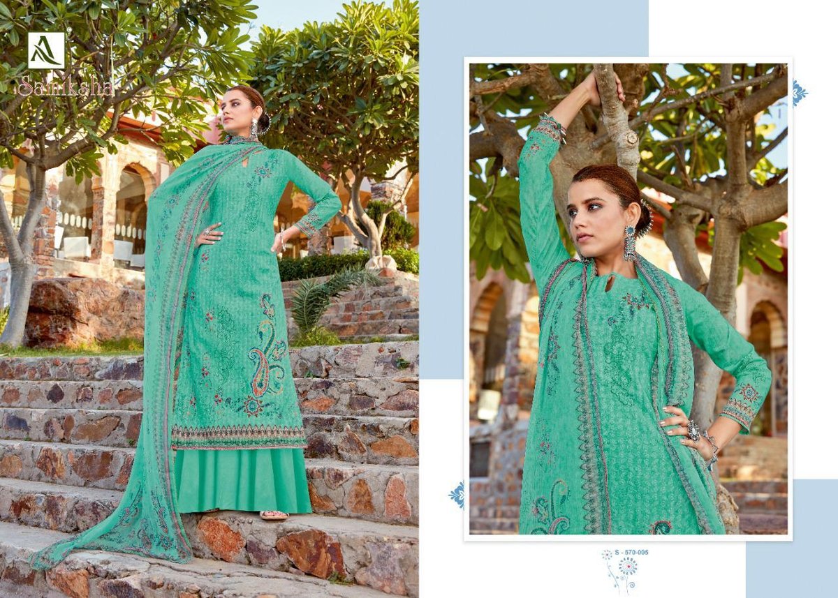 Alok Suits Samiksha 570-001 to 570-008 Series 5