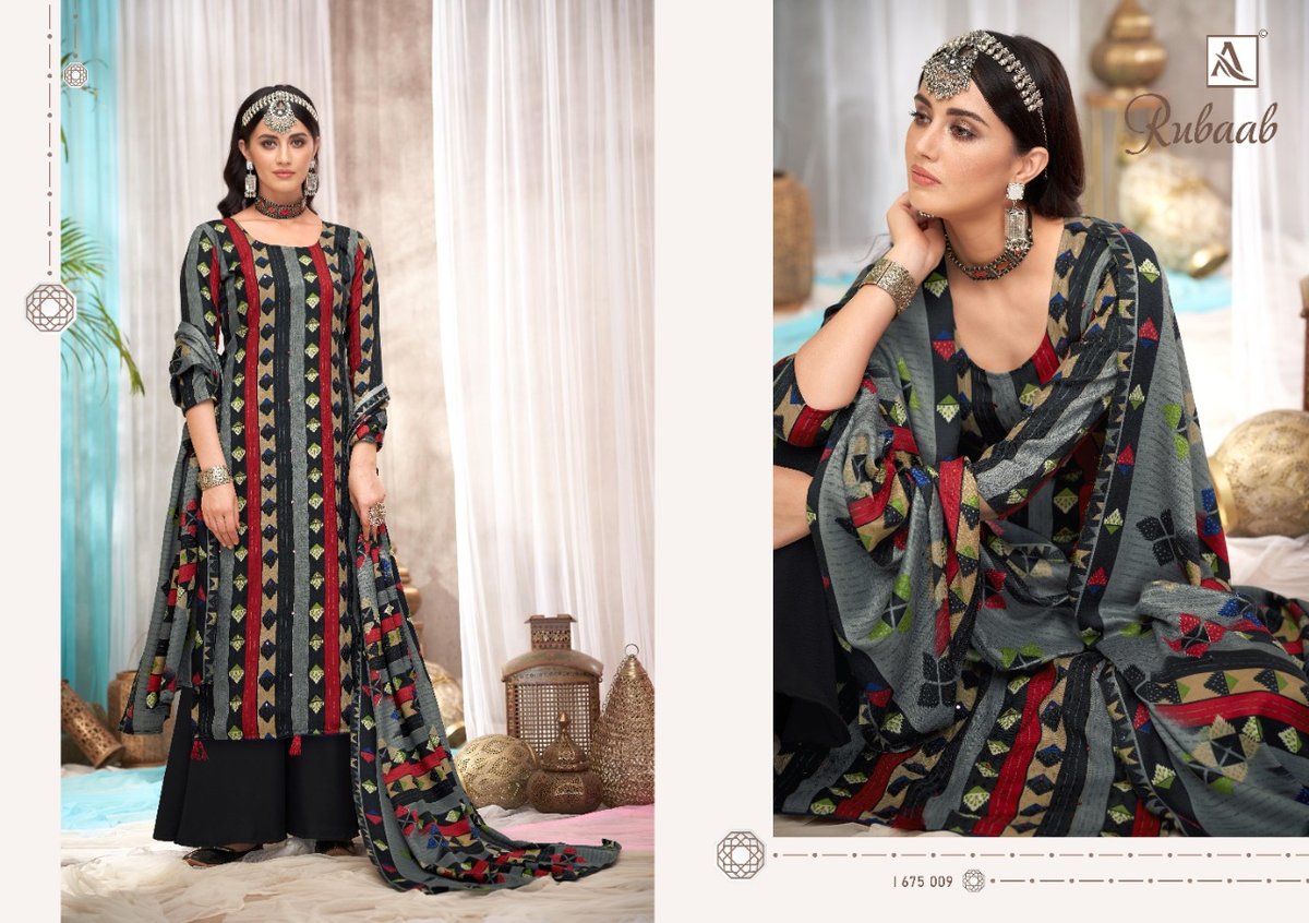 Alok Suits Rubaab 675-001-675-010 Series 9