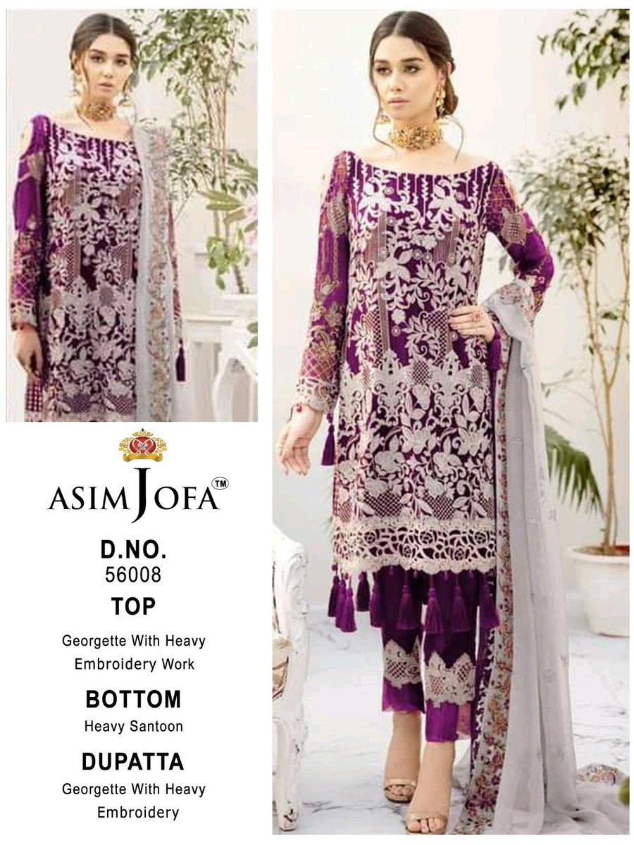 Asim Jofa Super Hit 56007-56008 Design 2