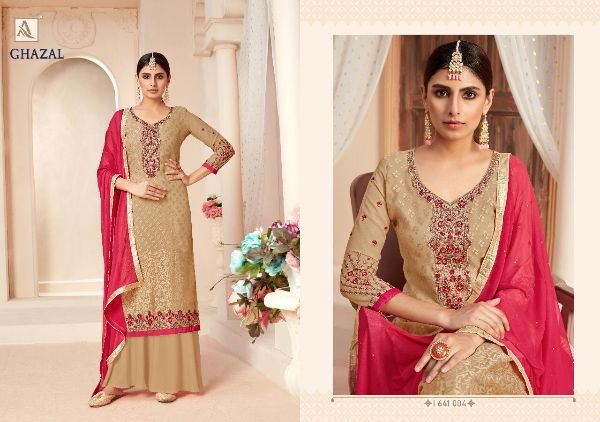 Alok Suits Ghazal 641-001 to 641-008 Series 4