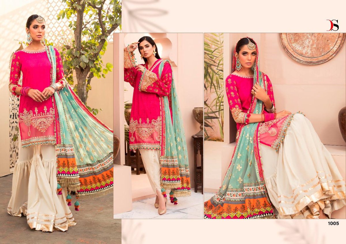 Deepsy Suits Maria B Lawn Vol-3 1001-1007 Series 5
