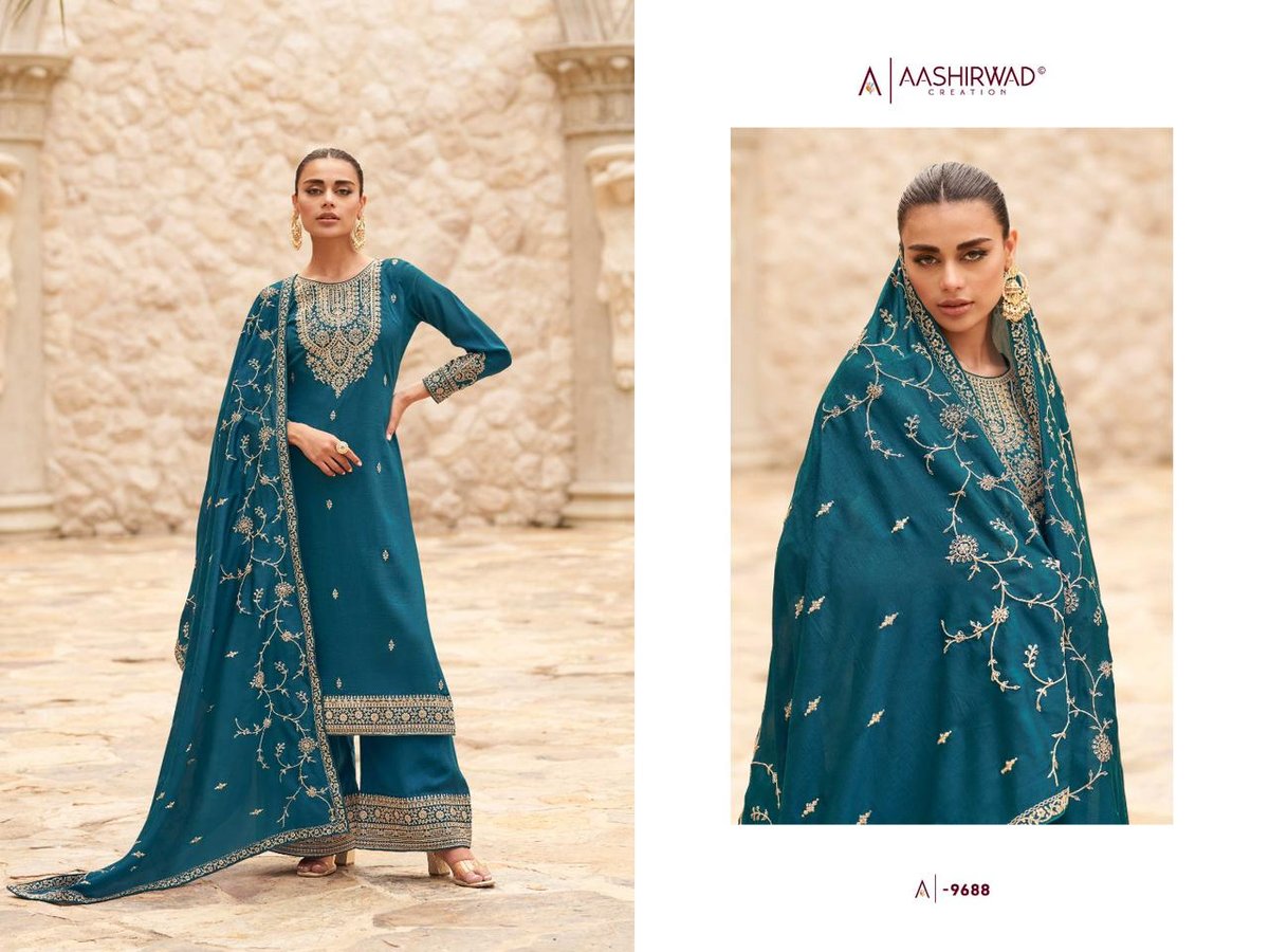 Aashirwad Creation Gulkand Ogaan 9685-9689 Series 4