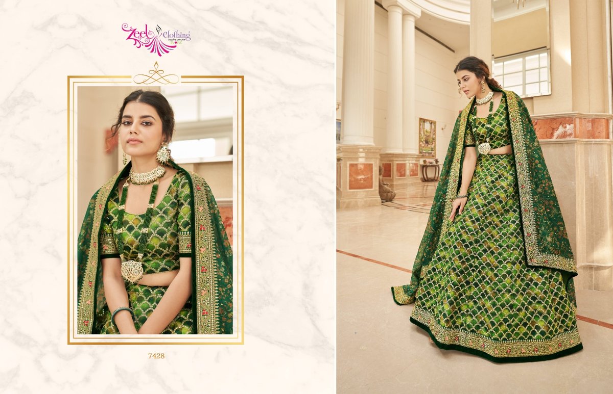 Zeel Clothing Cultural Vol-2 7419-7428 Series 10