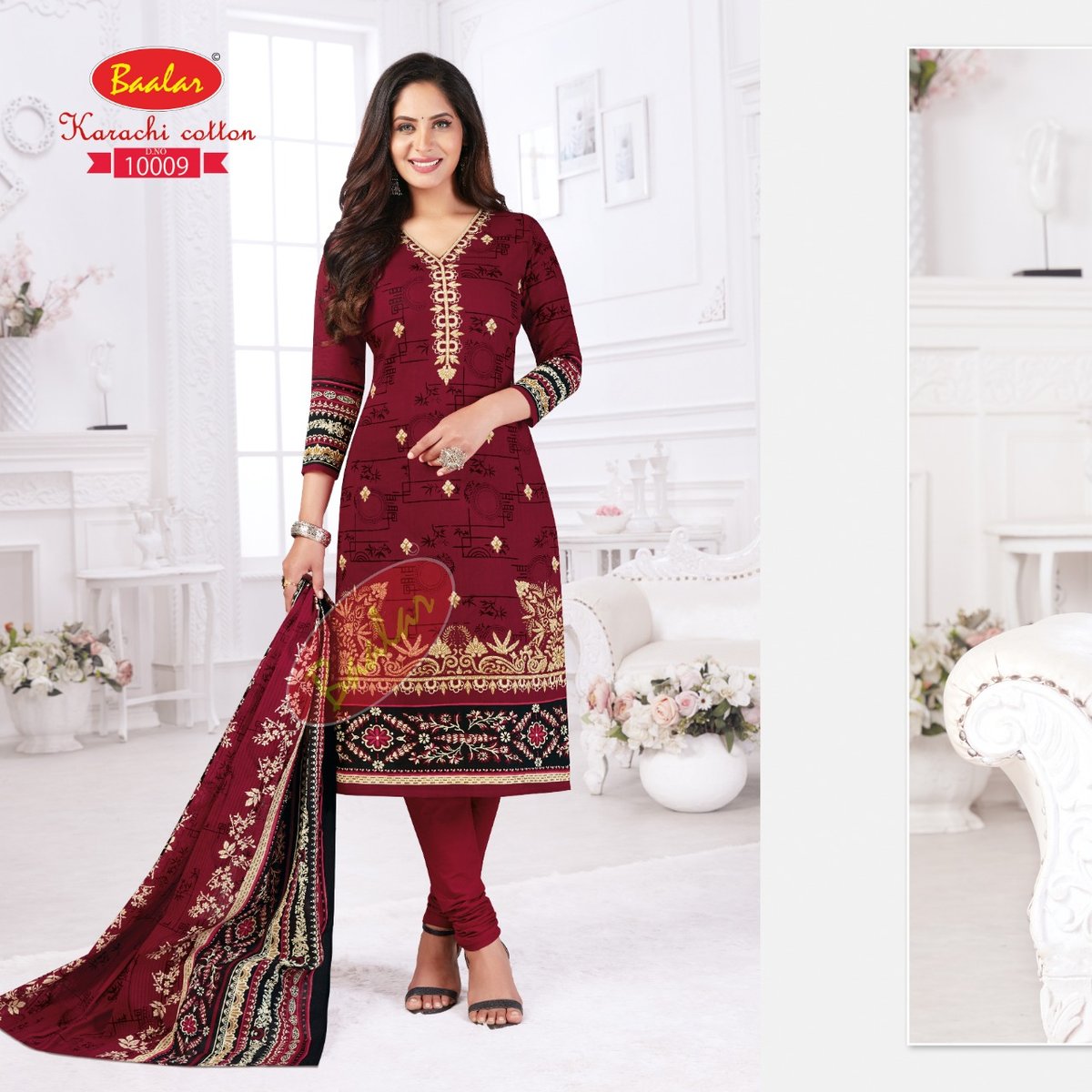 Baalar Karachi Cotton Vol-10 10001-10010 Series 9