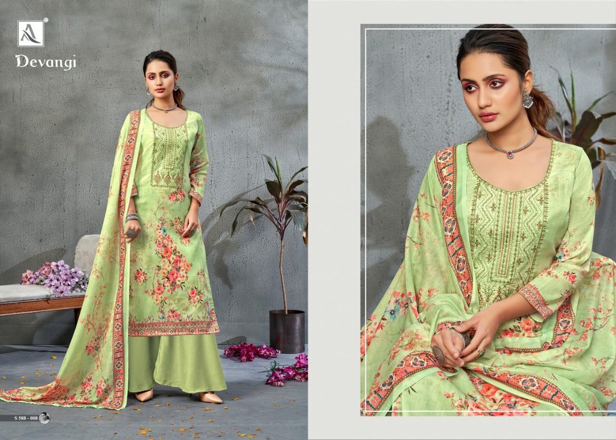Alok Suits Devangi 588-001 to 588-010 Series 8