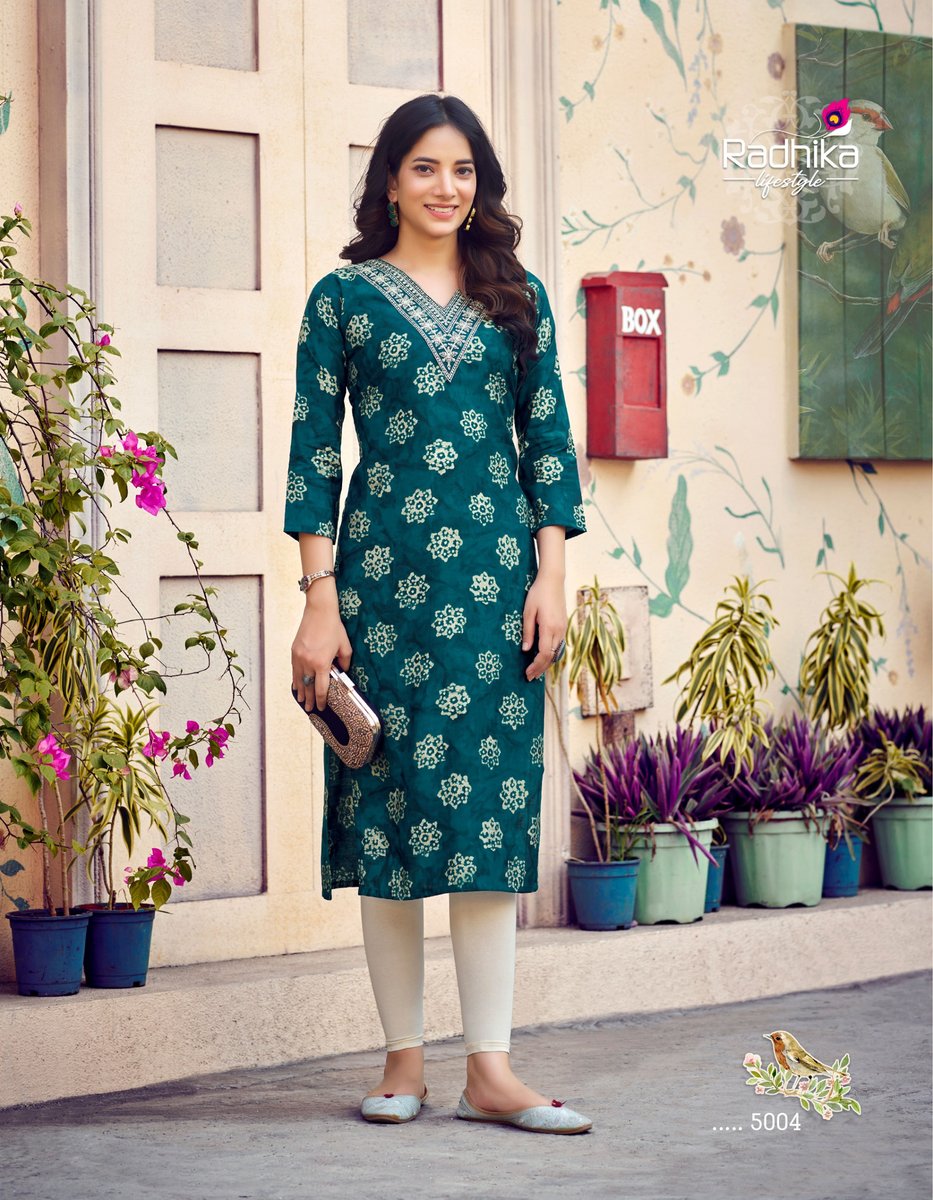 RADHIKA LIFESTYLE CHARMING VOL-5 5001 TO 5006 4
