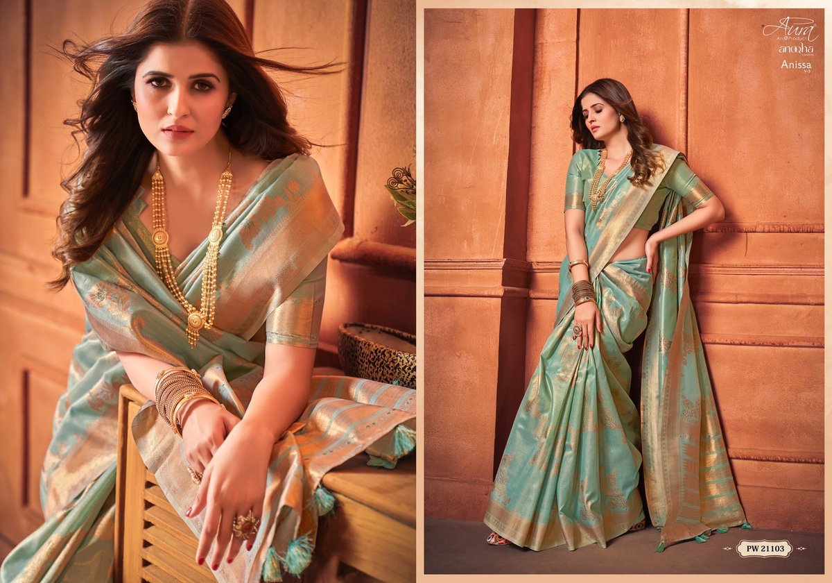 Aura Saree Anissa Vol-5 21101-21106 Series 3