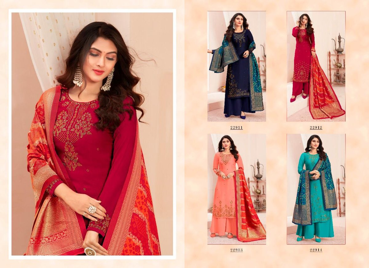 Fiona Bandhej Karwa Special 22911-22914 Series 5