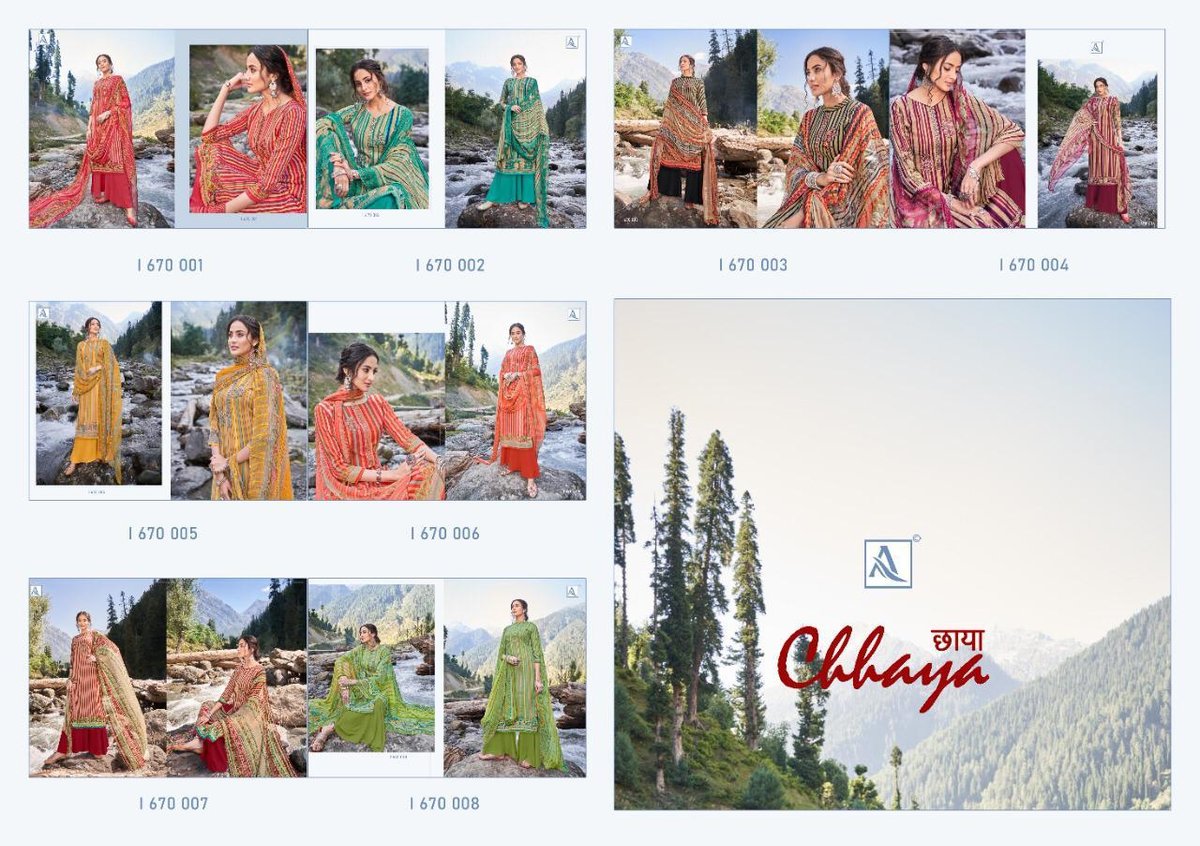 Alok Suits Chhaya 670-001-670-008 Series 9