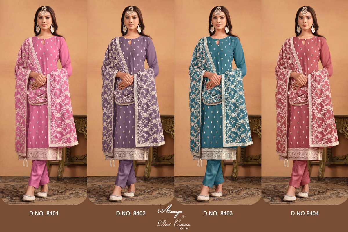 AANAYA VOL-184 8401 TO 8404 5
