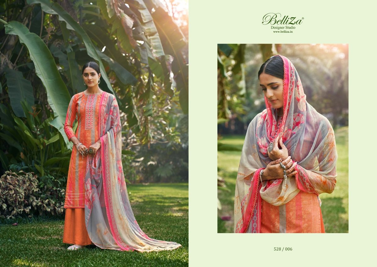 Belliza Designer Nazrana 528-001-528-010 Series. 6