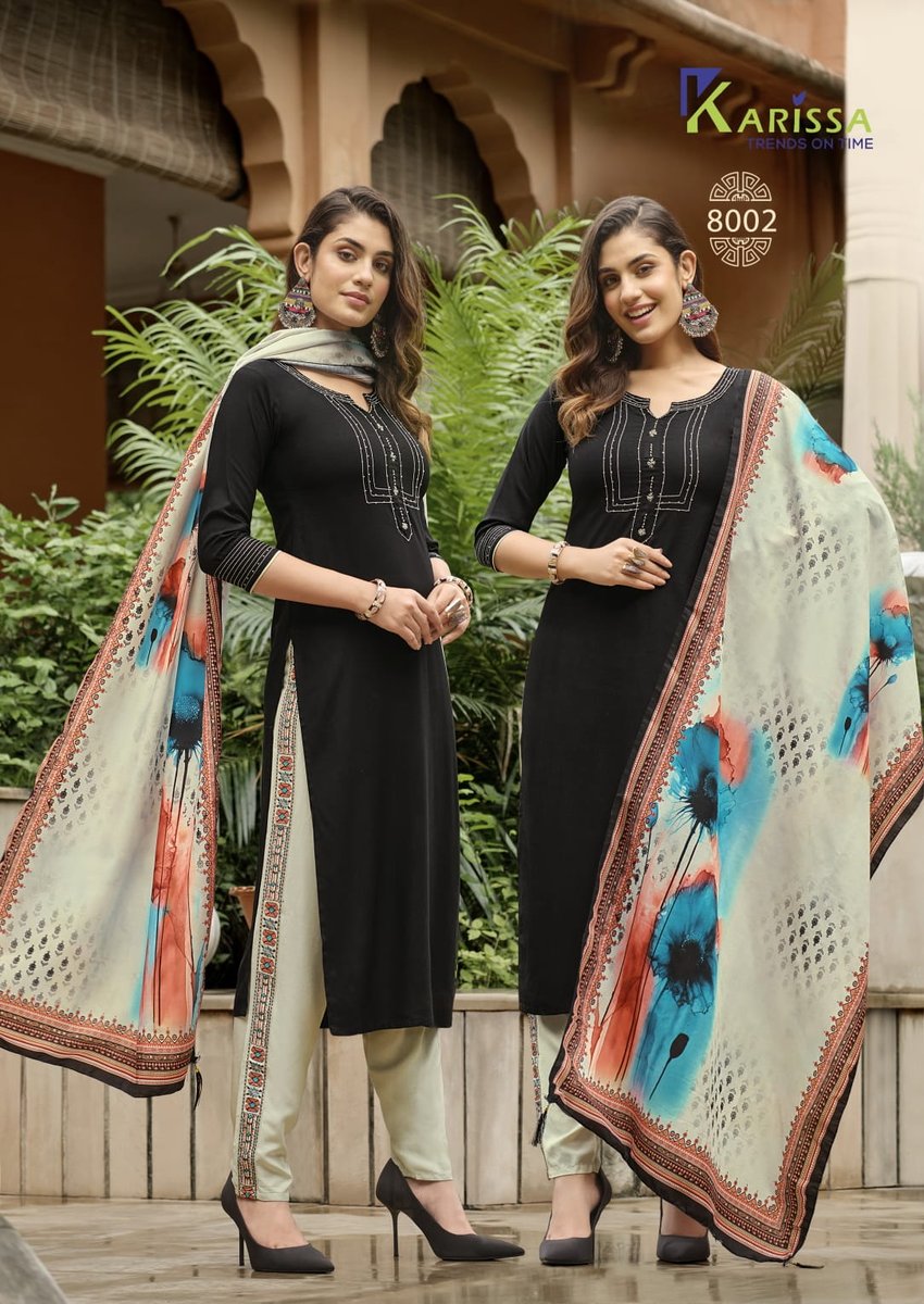 KARISSA VIDISHA VOL-8 8001 TO 8006 2