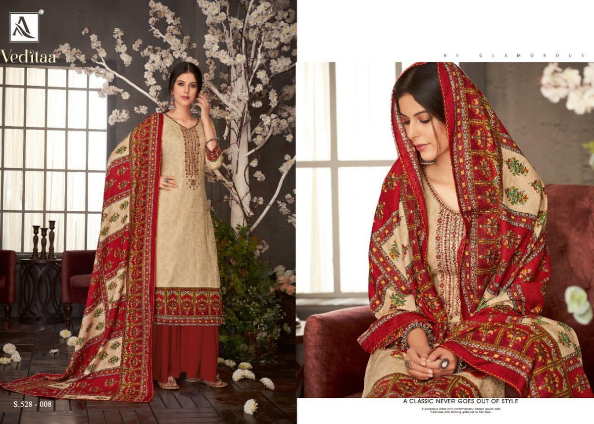 Alok Suits Veditaa 528-001-528-010 Series 8