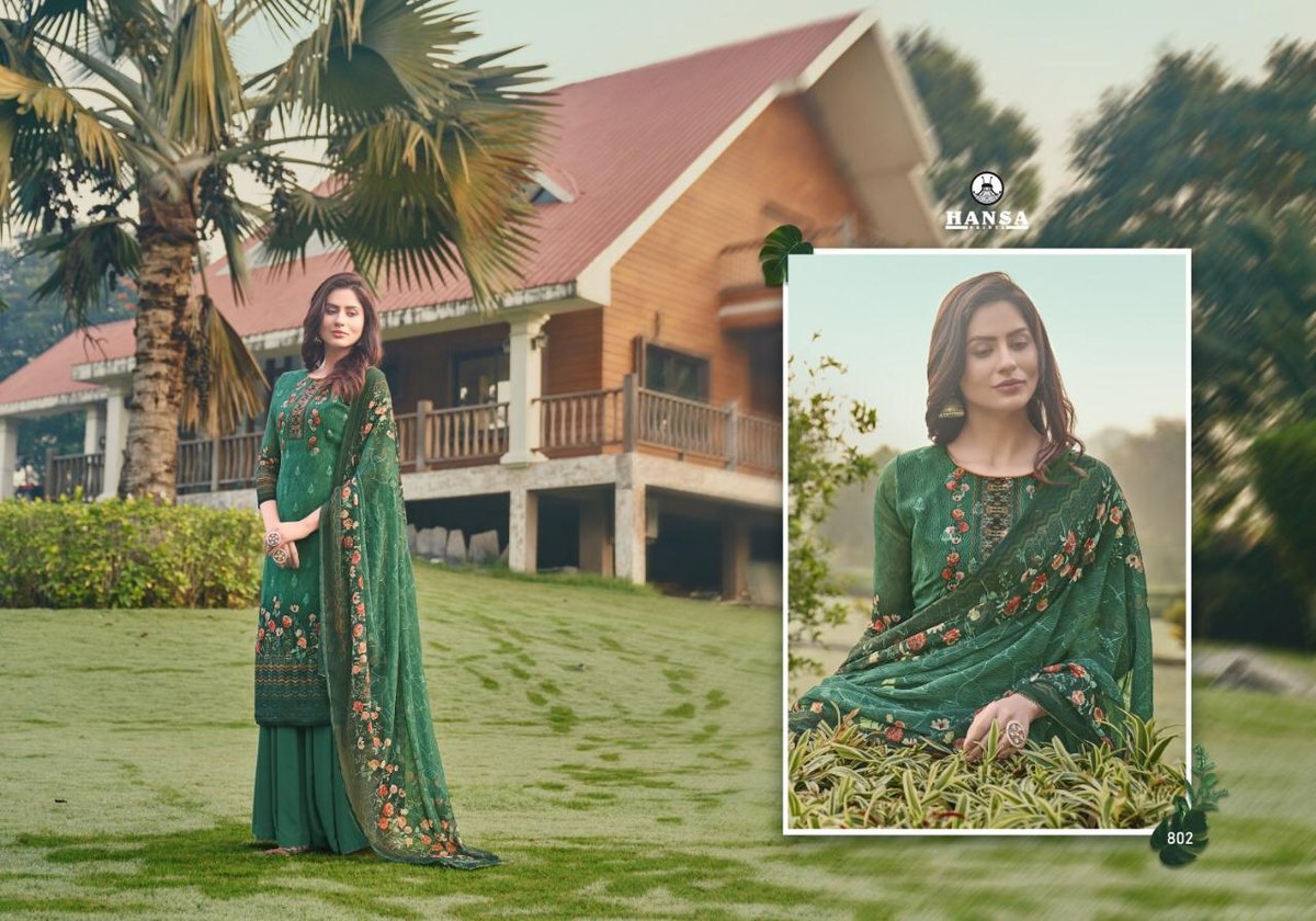 Hansa Prints Bhavya 801-808 Series 2