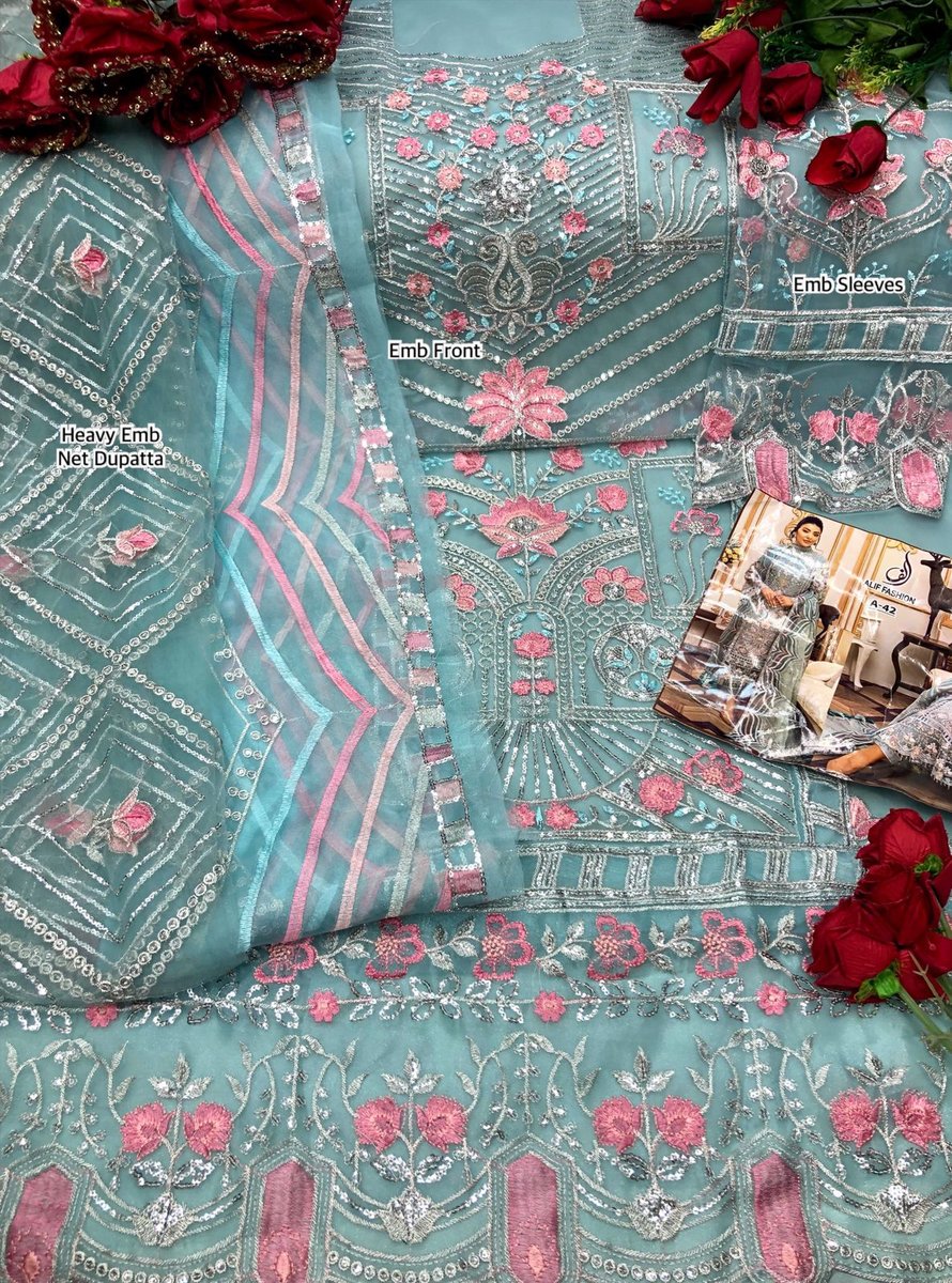 Alif Fashion A-42 to A-43 Design 2