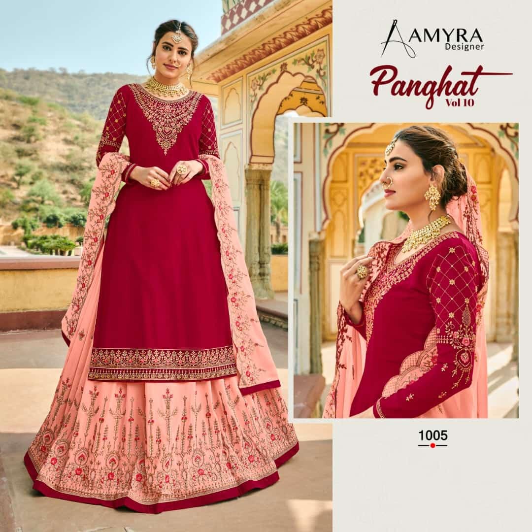 Amyra Designer Panghat Vol-10 1001-1006 Series 5
