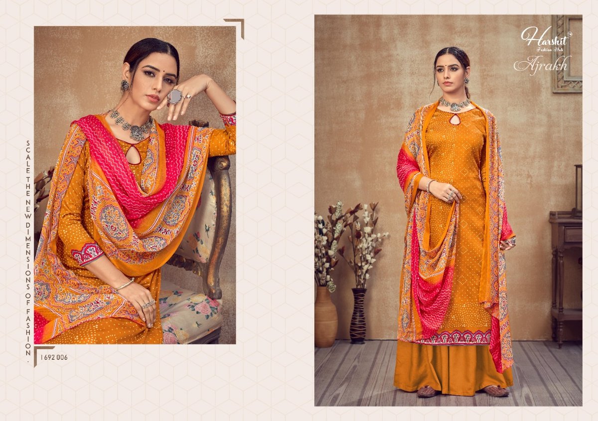 Alok Suits Ajrakh 1692-001 to 1692-010 Series 6