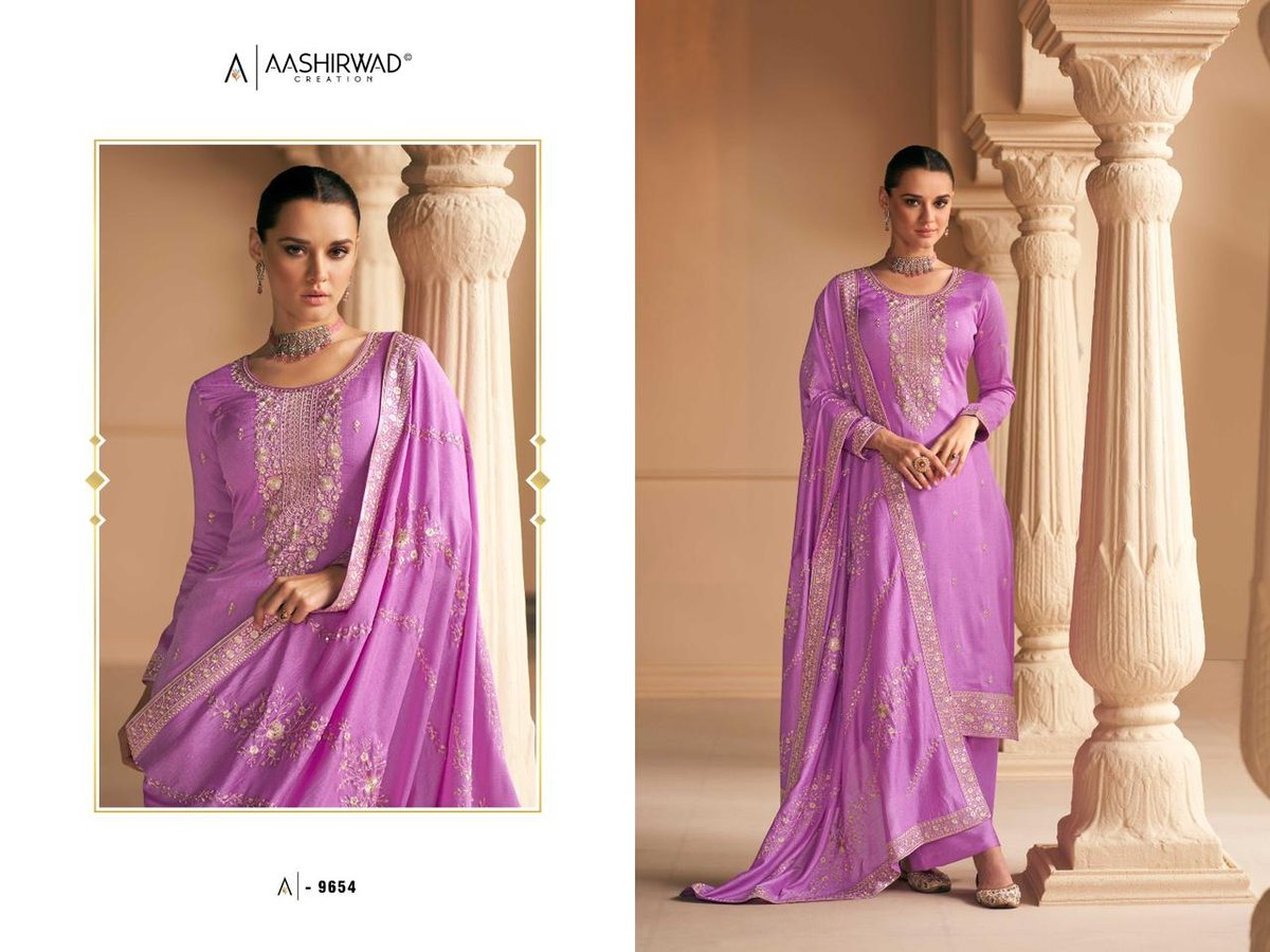Aashirwad Creation Falak 9650-9654 Series 5