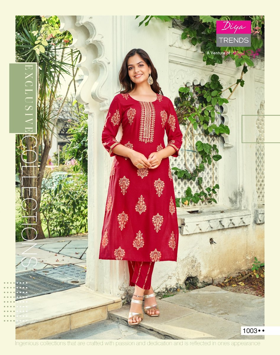 Diya Trends Zoori Vol-2 1001-1006 Series 3