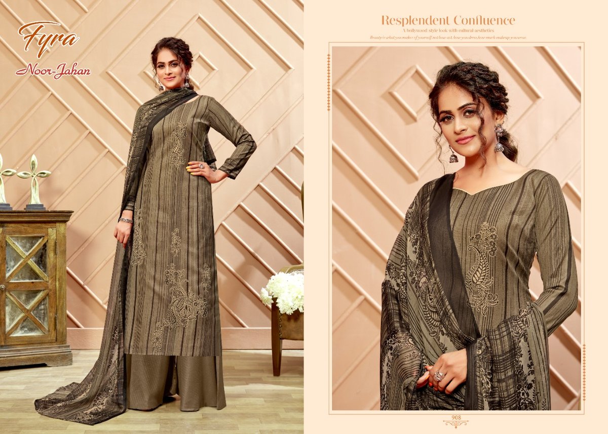 Alok Suits Fyra Noor Jahan 901-910 Series 8