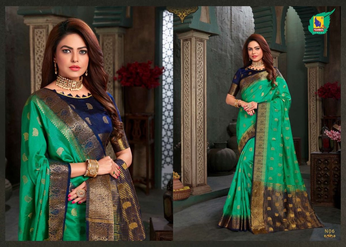 Ashika Saree Navratna N-01 to N-08 Series 6