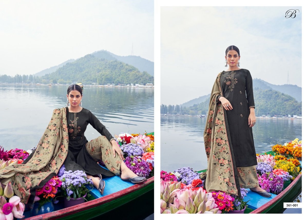 Belliza Designer Nizam-E-Patiyala 561-001 to 561-010 Series 1