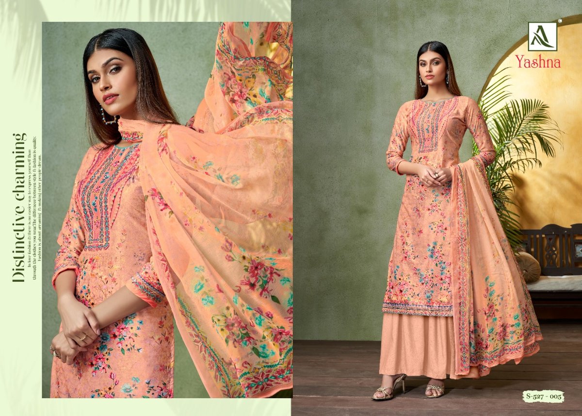 Alok Suits Yashna 527-001 to 527-008 Series 5