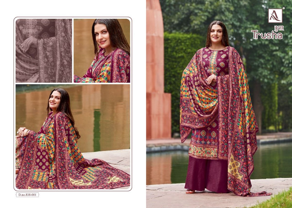 Alok Suits Trusha 838-001 To 838-010 Series 1