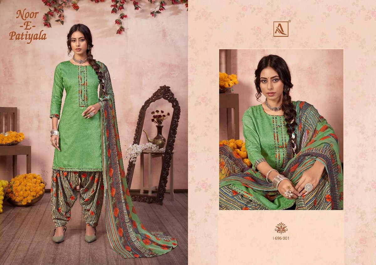 Alok Suits Noor-E-Patiyala 696-001-696-010 Series 1