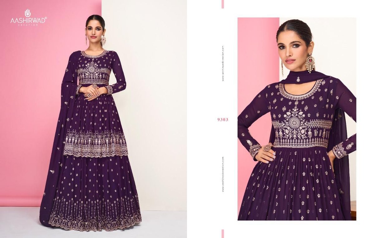 Aashirwad Creation Pari 9300-9304 Series 4