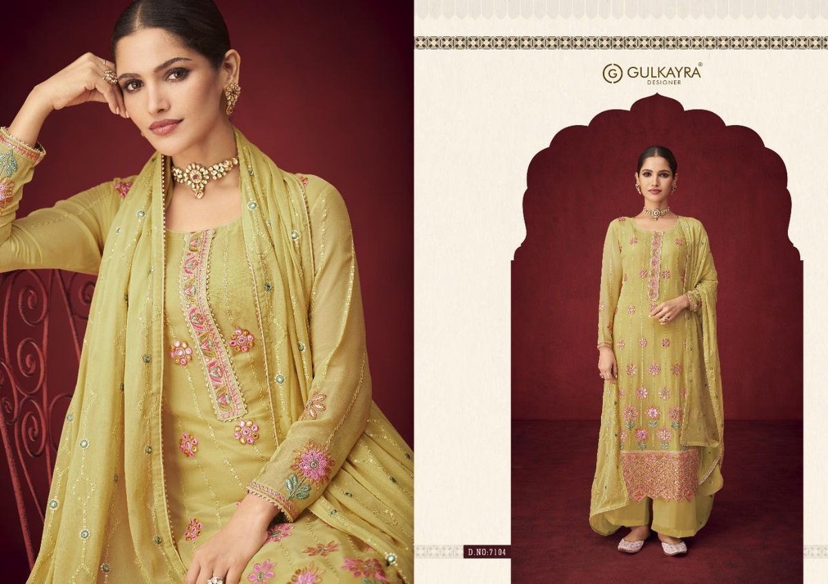 Gulkayra Designer Saayra 7101-7105 Series 4