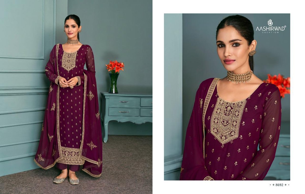 Aashirwad Creation Chandni 8688-8693 Series 5