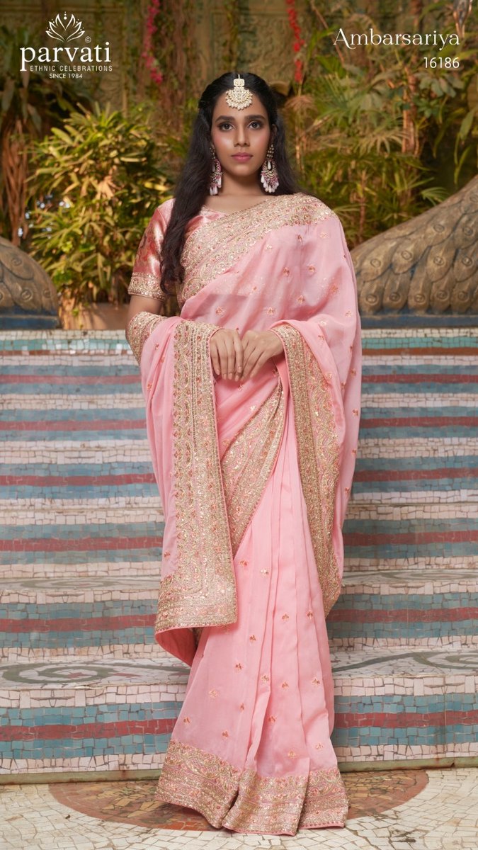 Bollywood Ethnic Saree Ambarsariya 16180-16186 Series 5