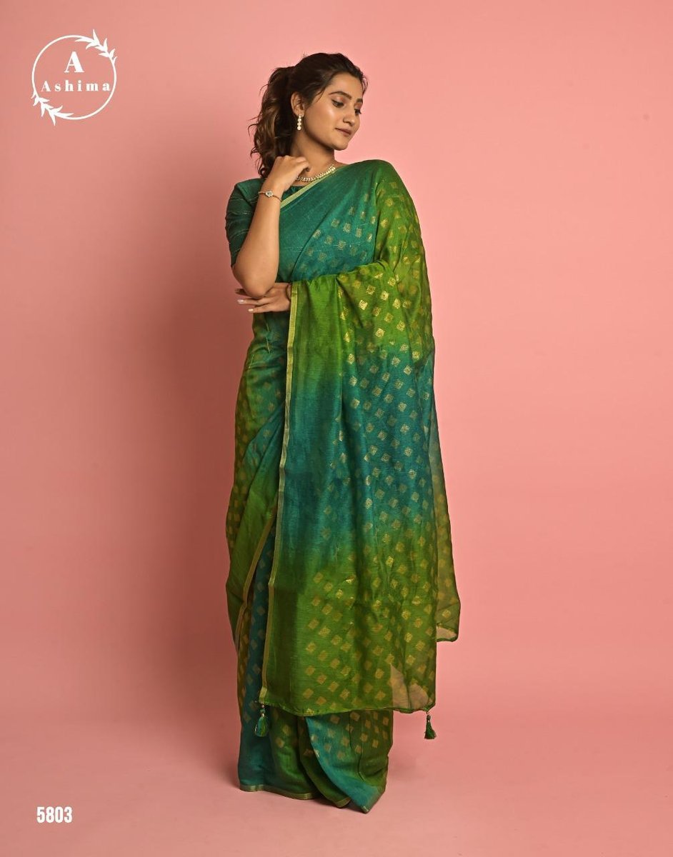 Ashima Saree Cotton Foil 5801-5808 Series 3