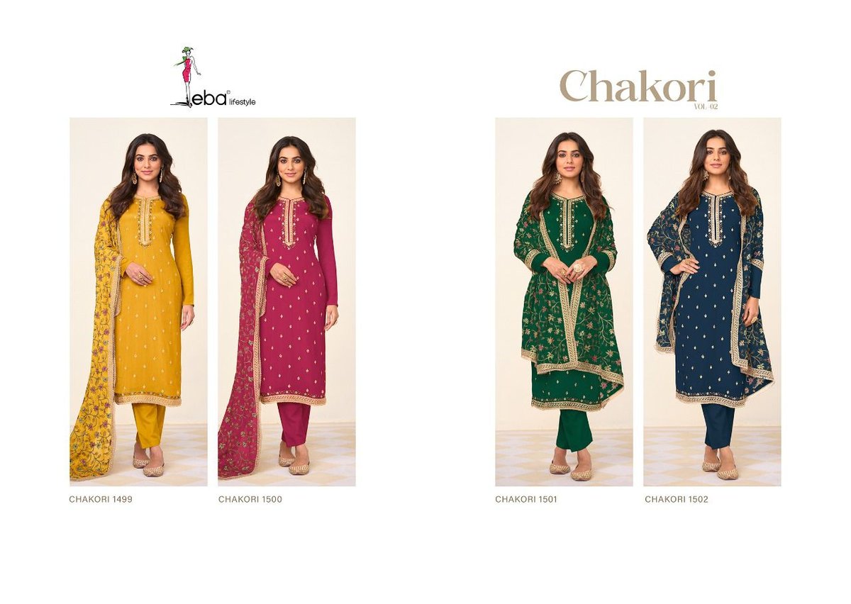 Eba Lifestyle Chakori Vol-2 1499-1502 Series 5