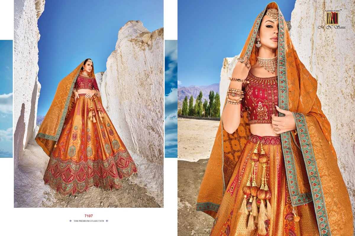 MN Lehenga 7101-7107 Series 7