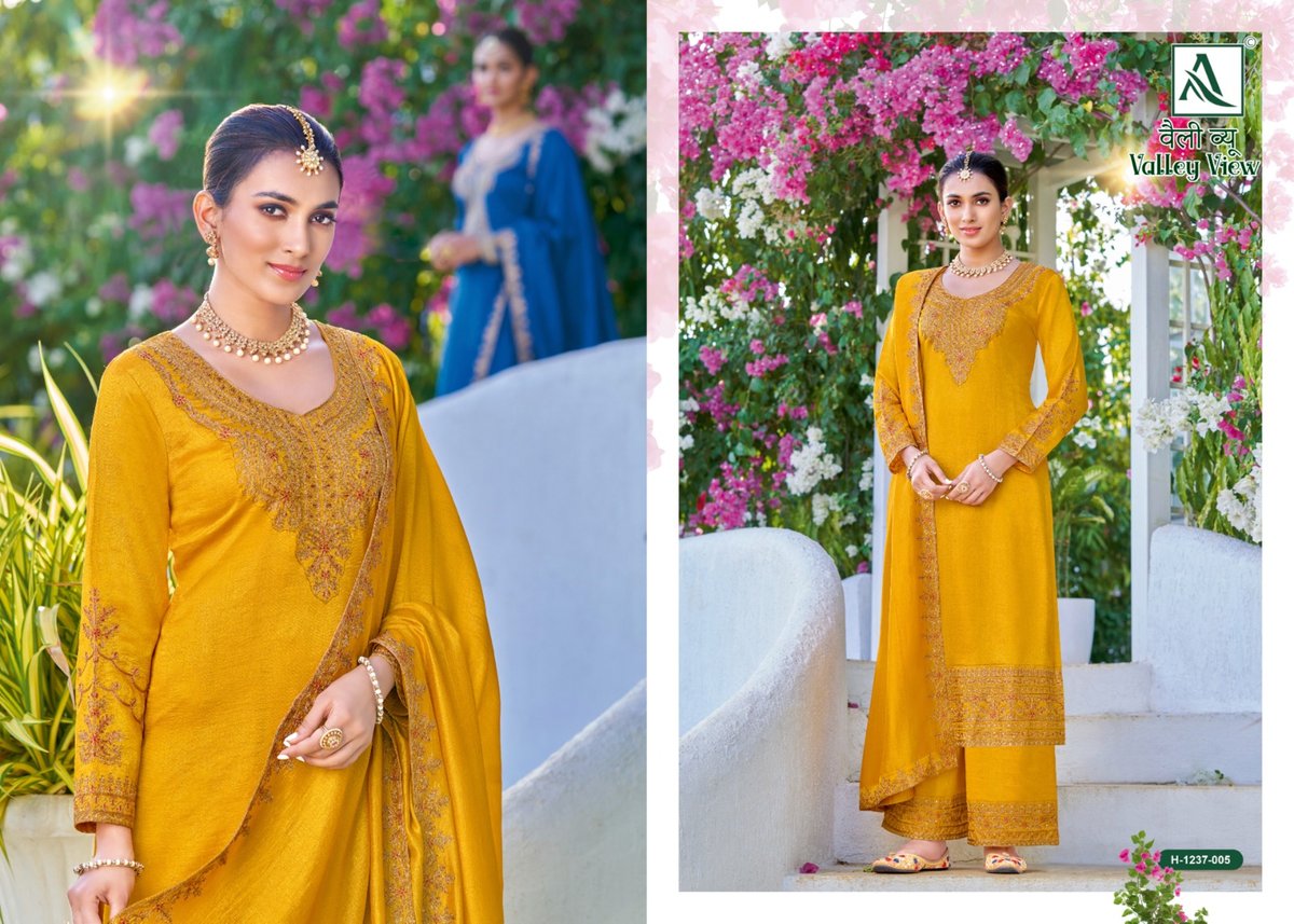 Alok Suit Valley View 1237-001 to 1237-006 Series 5