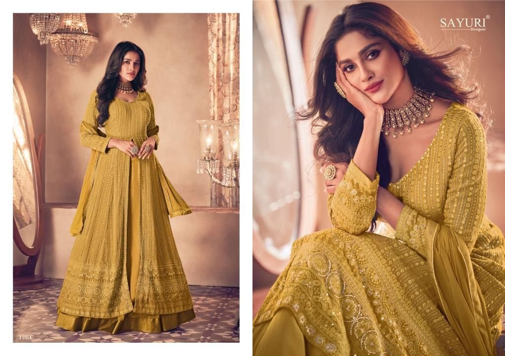 Aashirwad Creation Sayuri Noor Gold 122 Colors 4