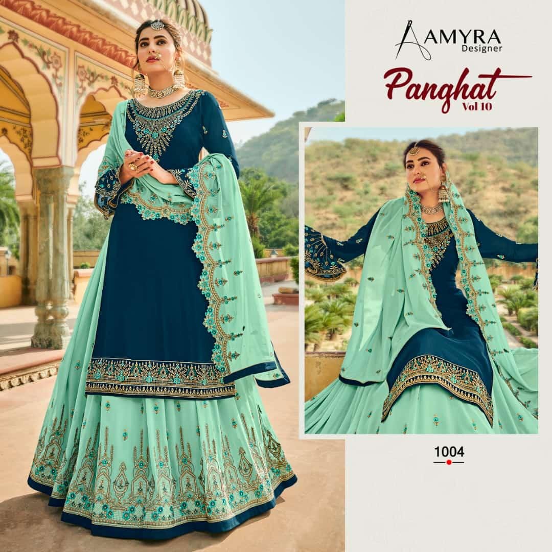 Amyra Designer Panghat Vol-10 1001-1006 Series 4