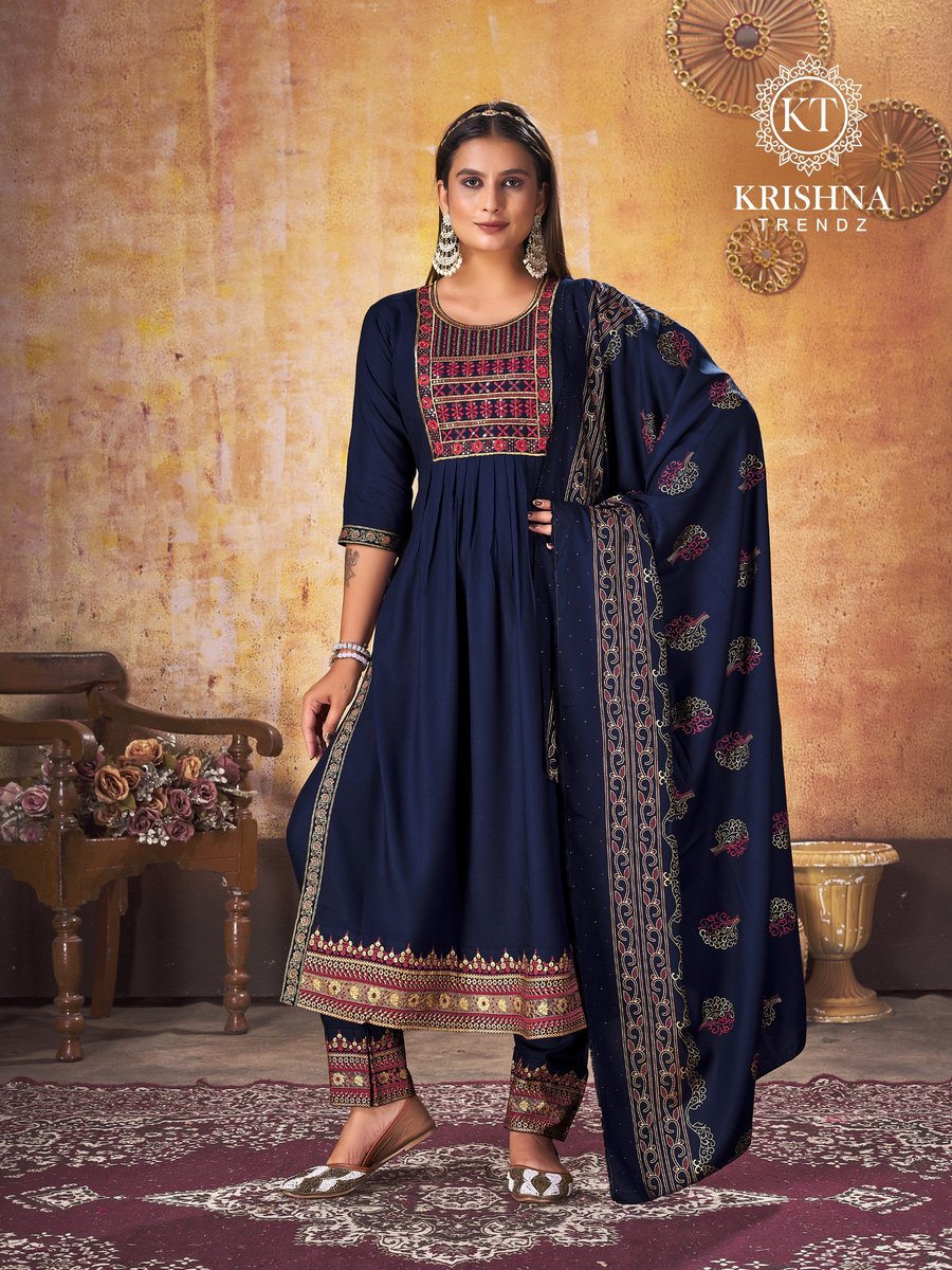 KRISHNA TRENDZ ANKITA VOL-1 1001 TO 1008 2