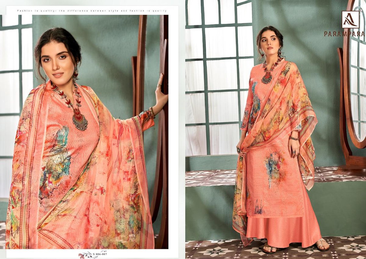 Alok Suits Parampara 806-001 to 806-010 Series 7