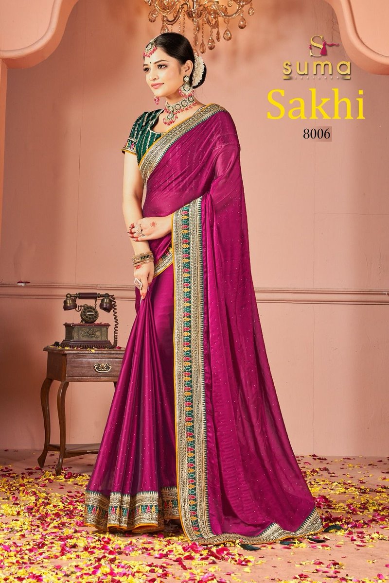 SUMA DESIGNER SAKHI 8001 TO 8009 SERIES 6