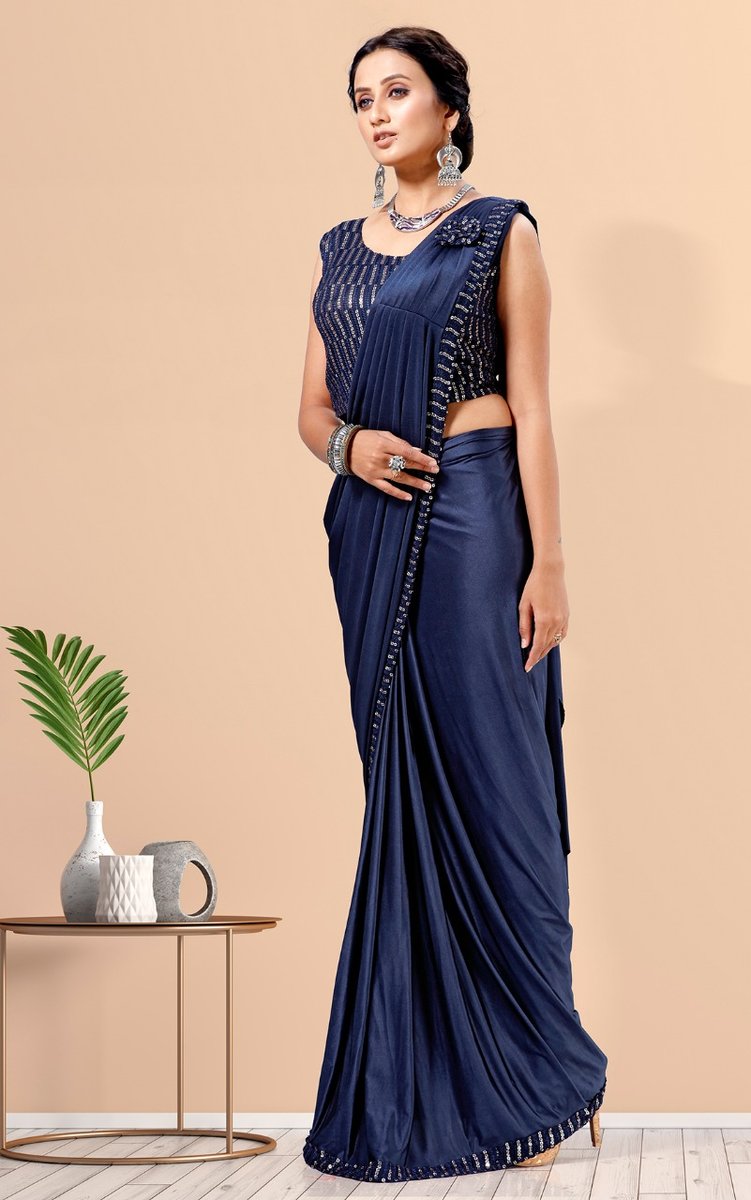 Aamoha Trendz Ready To Wear Designer Saree 1015600 Colors 2