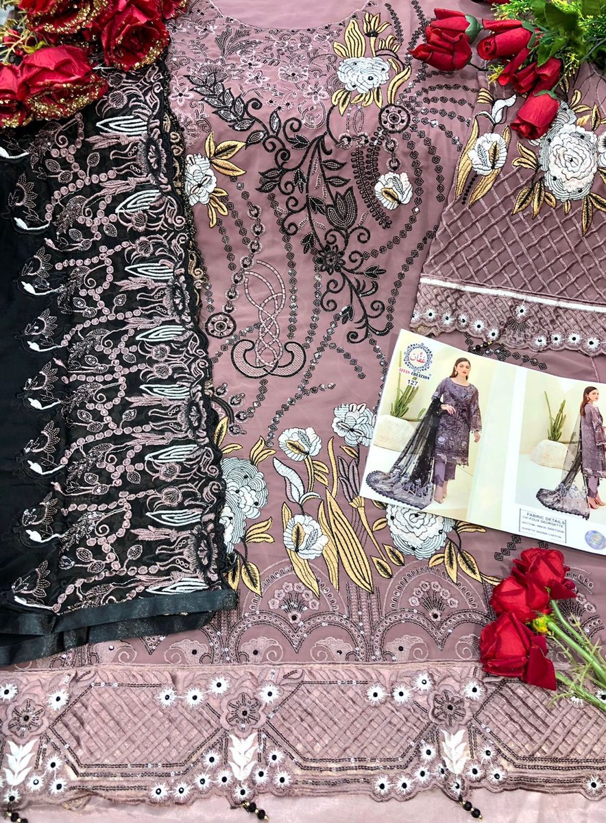 Affan Creation Design Suit 127 Design 2